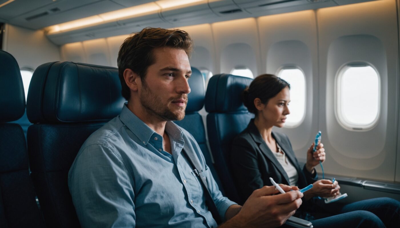 Brosse à dents électrique en avion : guide pratique des règles en cabine et en soute