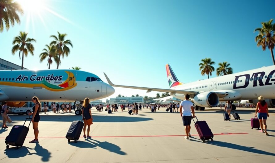 Air Caraïbes vs Corsair : Quelle compagnie privilégier pour un voyage vers les Antilles ?