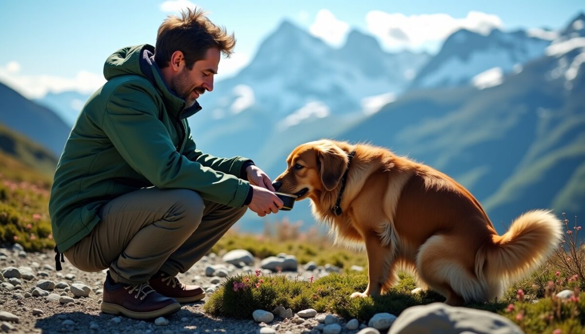 Alimentation du chien en randonnée : quelle dose et quels aliments choisir ?