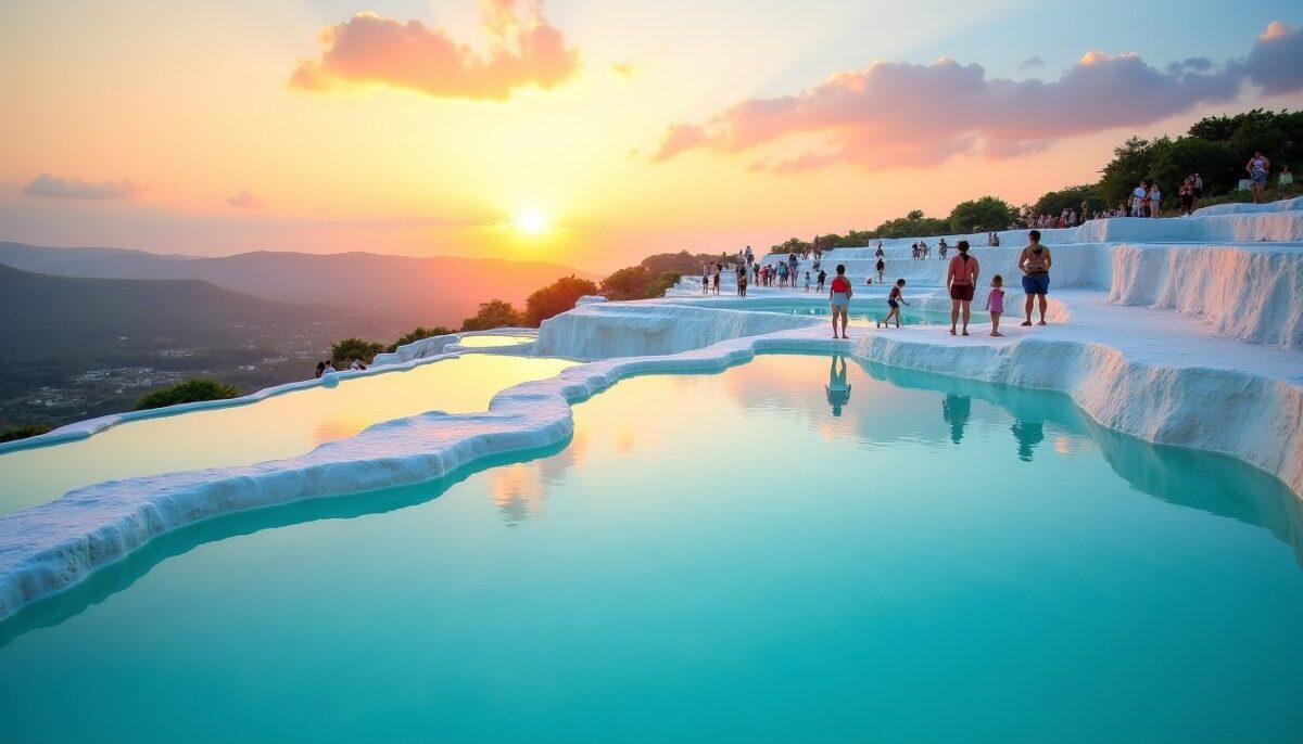 Baignade à Pamukkale : mythe ou réalité de l'interdiction ?