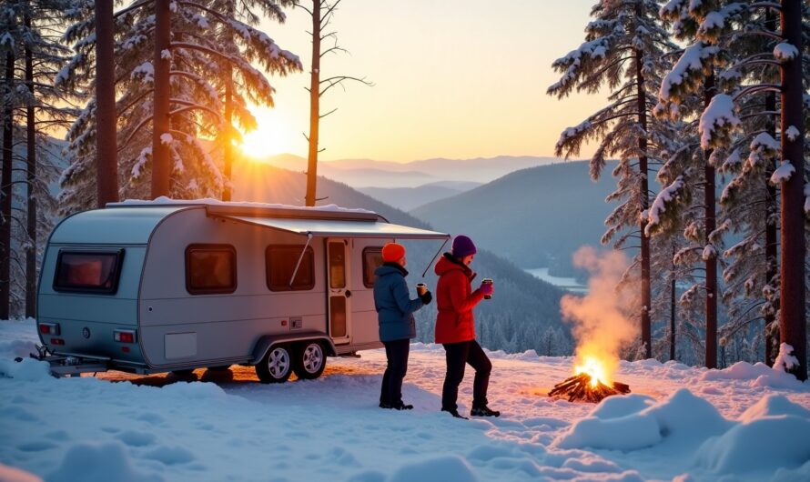Caravaneige dans les Vosges : guide complet pour camper en hiver et les meilleurs spots à découvrir