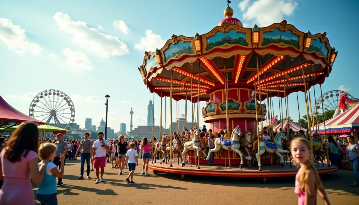 Combien coûte un manège de fête foraine : neuf ou d'occasion ?